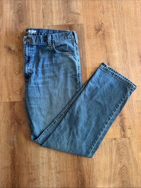 Carhartt Blue Straight-Leg Jeans 42x32 BD2807